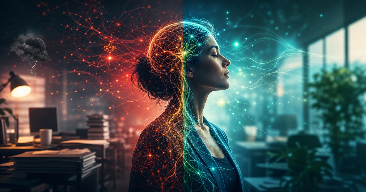 Burnout da lavoro: 7 segnali che il sistema nervoso è in overdrive (e come recuperare)